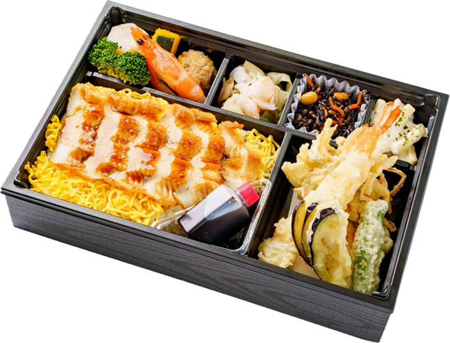 穴子重と天ぷら弁当 ¥2,160