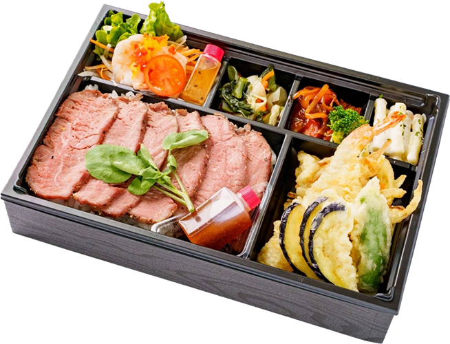 ローストビーフ重弁当 ¥2,160