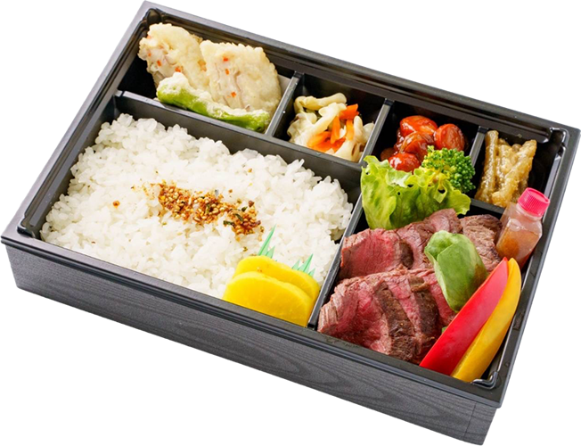 ステーキ弁当（国産） ¥2,700