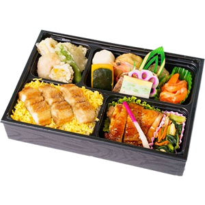 穴子重と鶏の照り焼き弁当 ¥1,944